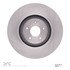 604-68012 by DYNAMIC FRICTION COMPANY - GEOSPEC Coated Rotor - Blank