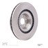 604-73052 by DYNAMIC FRICTION COMPANY - GEOSPEC Coated Rotor - Blank