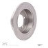 604-72028 by DYNAMIC FRICTION COMPANY - GEOSPEC Coated Rotor - Blank