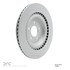 604-73063 by DYNAMIC FRICTION COMPANY - GEOSPEC Coated Rotor - Blank