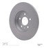 604-73061 by DYNAMIC FRICTION COMPANY - GEOSPEC Coated Rotor - Blank