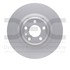 604-73080 by DYNAMIC FRICTION COMPANY - GEOSPEC Coated Rotor - Blank