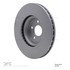 604-63127 by DYNAMIC FRICTION COMPANY - GEOSPEC Coated Rotor - Blank