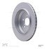 604-63131 by DYNAMIC FRICTION COMPANY - GEOSPEC Coated Rotor - Blank