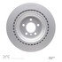 604-63150 by DYNAMIC FRICTION COMPANY - GEOSPEC Coated Rotor - Blank