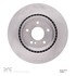 604-63040 by DYNAMIC FRICTION COMPANY - GEOSPEC Coated Rotor - Blank