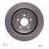 604-63042 by DYNAMIC FRICTION COMPANY - GEOSPEC Coated Rotor - Blank