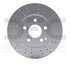 604-63084 by DYNAMIC FRICTION COMPANY - GEOSPEC Coated Rotor - Blank
