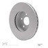 604-63084 by DYNAMIC FRICTION COMPANY - GEOSPEC Coated Rotor - Blank