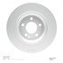 604-63161 by DYNAMIC FRICTION COMPANY - GEOSPEC Coated Rotor - Blank