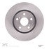 604-76077 by DYNAMIC FRICTION COMPANY - GEOSPEC Coated Rotor - Blank