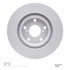 604-76080 by DYNAMIC FRICTION COMPANY - GEOSPEC Coated Rotor - Blank