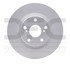 604-76080 by DYNAMIC FRICTION COMPANY - GEOSPEC Coated Rotor - Blank