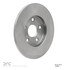 604-76082 by DYNAMIC FRICTION COMPANY - GEOSPEC Coated Rotor - Blank