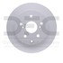 604-76084 by DYNAMIC FRICTION COMPANY - GEOSPEC Coated Rotor - Blank