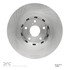 604-76085 by DYNAMIC FRICTION COMPANY - GEOSPEC Coated Rotor - Blank