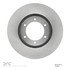 604-76102 by DYNAMIC FRICTION COMPANY - GEOSPEC Coated Rotor - Blank