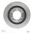 604-76126 by DYNAMIC FRICTION COMPANY - GEOSPEC Coated Rotor - Blank