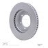 604-76124 by DYNAMIC FRICTION COMPANY - GEOSPEC Coated Rotor - Blank