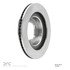 604-76126 by DYNAMIC FRICTION COMPANY - GEOSPEC Coated Rotor - Blank