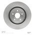 604-76129 by DYNAMIC FRICTION COMPANY - GEOSPEC Coated Rotor - Blank