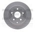 604-76134 by DYNAMIC FRICTION COMPANY - GEOSPEC Coated Rotor - Blank