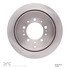 604-76137 by DYNAMIC FRICTION COMPANY - GEOSPEC Coated Rotor - Blank