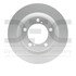 604-76136 by DYNAMIC FRICTION COMPANY - GEOSPEC Coated Rotor - Blank