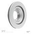 604-76136 by DYNAMIC FRICTION COMPANY - GEOSPEC Coated Rotor - Blank