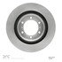 604-76142 by DYNAMIC FRICTION COMPANY - GEOSPEC Coated Rotor - Blank