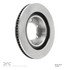 604-76142 by DYNAMIC FRICTION COMPANY - GEOSPEC Coated Rotor - Blank