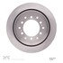 604-76143 by DYNAMIC FRICTION COMPANY - GEOSPEC Coated Rotor - Blank