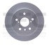 604-76152 by DYNAMIC FRICTION COMPANY - GEOSPEC Coated Rotor - Blank