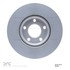 604-80065 by DYNAMIC FRICTION COMPANY - GEOSPEC Coated Rotor - Blank