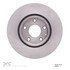 604-80071 by DYNAMIC FRICTION COMPANY - GEOSPEC Coated Rotor - Blank