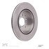 604-80068 by DYNAMIC FRICTION COMPANY - GEOSPEC Coated Rotor - Blank