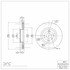604-80073 by DYNAMIC FRICTION COMPANY - GEOSPEC Coated Rotor - Blank