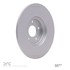 604-80077 by DYNAMIC FRICTION COMPANY - GEOSPEC Coated Rotor - Blank