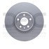 604-73083 by DYNAMIC FRICTION COMPANY - GEOSPEC Coated Rotor - Blank