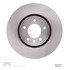 604-74049D by DYNAMIC FRICTION COMPANY - GEOSPEC Coated Rotor - Blank