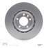 604-74051D by DYNAMIC FRICTION COMPANY - GEOSPEC Coated Rotor - Blank