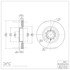 604-74053 by DYNAMIC FRICTION COMPANY - GEOSPEC Coated Rotor - Blank