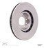 604-74056D by DYNAMIC FRICTION COMPANY - GEOSPEC Coated Rotor - Blank