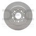 604-75006 by DYNAMIC FRICTION COMPANY - GEOSPEC Coated Rotor - Blank