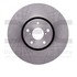 604-75012D by DYNAMIC FRICTION COMPANY - GEOSPEC Coated Rotor - Blank