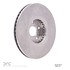 604-75011D by DYNAMIC FRICTION COMPANY - GEOSPEC Coated Rotor - Blank