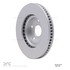 604-75013D by DYNAMIC FRICTION COMPANY - GEOSPEC Coated Rotor - Blank