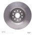 604-75019D by DYNAMIC FRICTION COMPANY - GEOSPEC Coated Rotor - Blank
