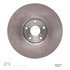 604-75024D by DYNAMIC FRICTION COMPANY - GEOSPEC Coated Rotor - Blank