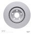604-75027D by DYNAMIC FRICTION COMPANY - GEOSPEC Coated Rotor - Blank